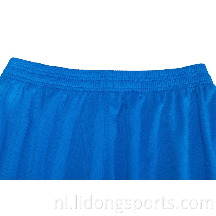 Topkwaliteit basketbal uniform set jongens sport mannen shorts set basketbal op maat basketbaluniform